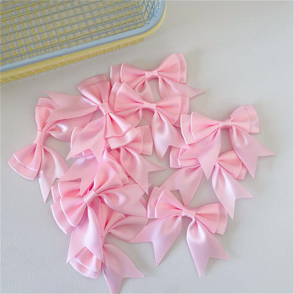 

12pcs, ins style card macaron bow packaging materials DIY small card decoration swallowtail small accessories ballet style