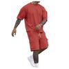 Loose Casual T-shirt Short-sleeved Shorts Two-piece Setmensummersuit