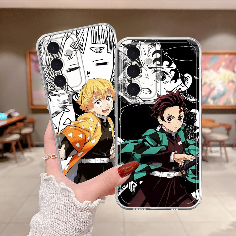 D-Demon S-Slayer Handyhülle Case für Samsung Galaxy A57 A34 A35 A14 A16 A56 A54 A15 A52 A25 A51 A55 A36 A37 A26 A24 A52 A17 A23
