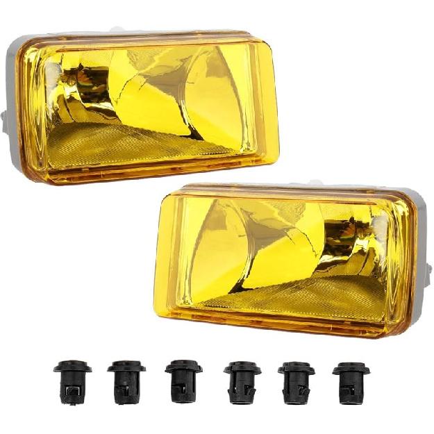 MAYASAF Smoked Lens Fog Light Pair Of Bumper Fog Lamp For CHEVY 2007-14 Silverado/Suburban/Avalanche/Tahoe, For GMC 2007-14 Sierra/Yukon, 2007-08