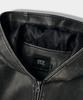 Dimitri Black 2Way Vtg Washed Pu Zip-Up Hoodie_Black