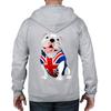 BRITISH BULLDOG UNION HOODIE England T Shirt Union Flag Hoody Patriotic and Loyal Pet Unisex Sweatshirt Men Casual Clothing