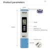 HM Digital 3 In 1 Water Quality Tester Portable TDS EC Temp Meter COM-80 Hydrotester Water Test Pen for Aquaclture Laboratory