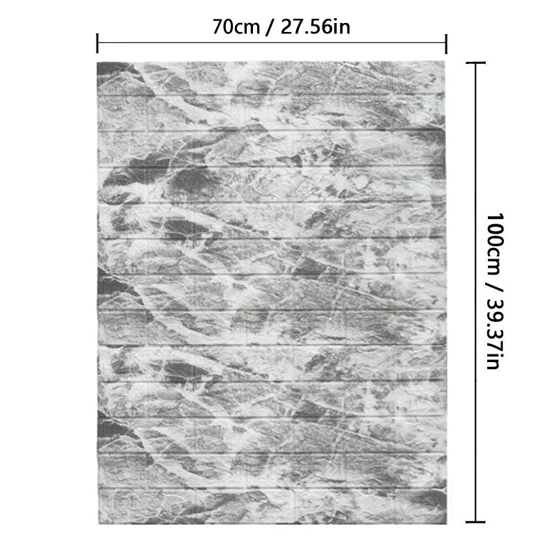 

Декоративные водонепроницаемые и влагостойкие самоклеящиеся обои в стиле ретро, домашний декор, фон для спальни, гостиной, фоновая стена 70cmx100cm