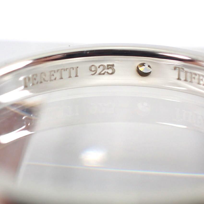 [Pre-owned] TIFFANY 925 Diamond Stacking Band Ring / Size 12 / J60-4