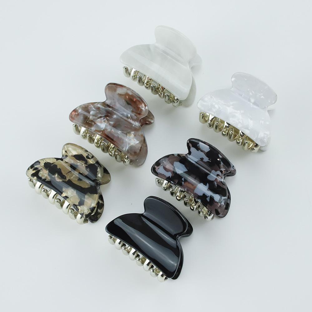 5pcs/10PCS Women Plastic Headbands 0.8cm Thin Plain Matte Hairbands Non-slip Hair Hoops For Girls Daily Wear