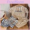 Stylish Children's Summer Two Piece Set With Trendy Zebra Print For Kids Aged 3 To 8 Years