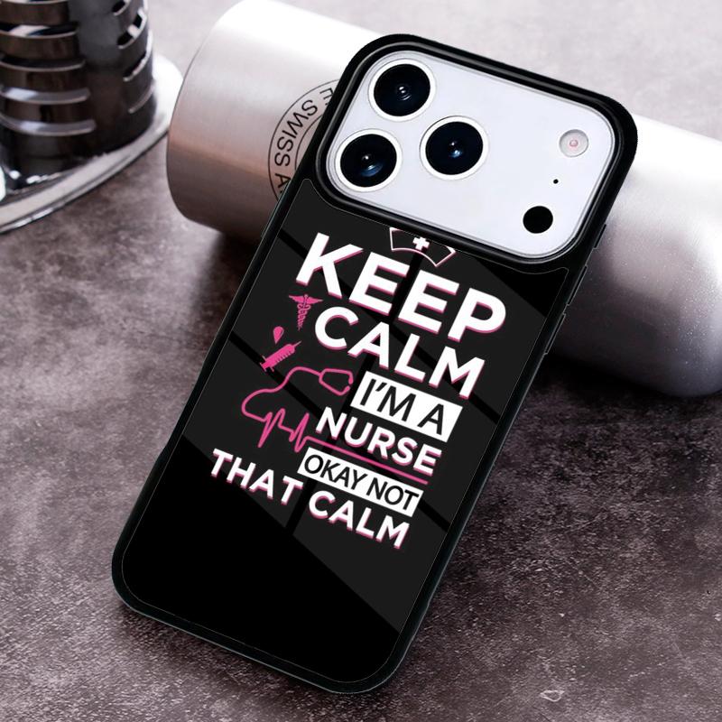 Nurse syringe heartbeat Medicine Phone Case for iPhone 17 16 15 Pro Max Air 14 13 12 11 Plus Shockproof Capa Cover