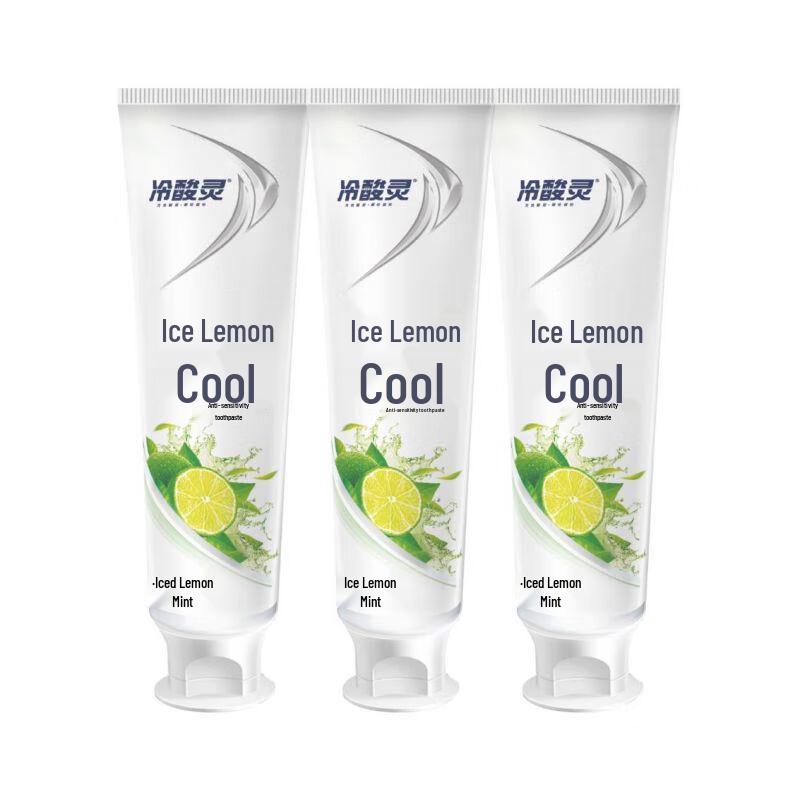 

Lengsuanling Anti-Sensitive Toothpaste Icy Lemon Cool 3-Pack