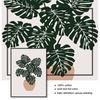 Posters And Prints Wall Pictures For Living Room Decor Abstract Girl Plant Leaf Vintage Poster Wall Art Canvas Painting Nordic