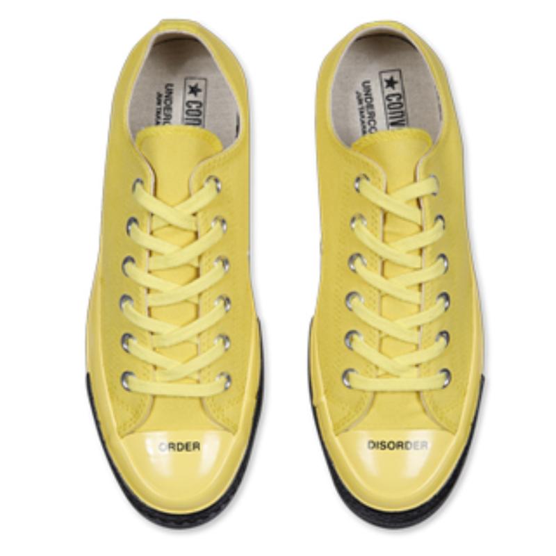 Converse 1970s comfortable and versatile abrasion-resistant low-top canvas shoes unisex yellow
