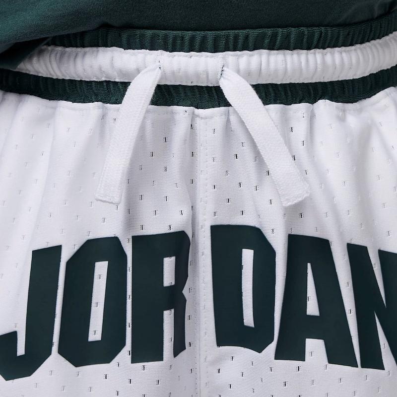 New Jordan Sport Shorts Children Aged 3 7 Years Old White HQ7213-100