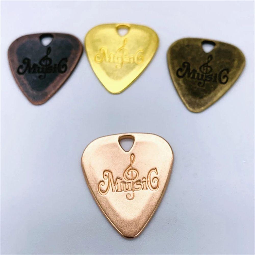 Sportunterhaltung Saiteninstrumente Metall Gitarrenplektrum Zink Zink Zinklegierung Plektrum Gitarrenplektrum Plektrum