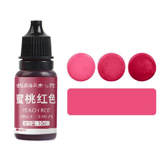 10ml Candle Colorant Leakproof High Concentration Excellent Saturation Artistic Good Sealing Soap Candle Colorant Crafts Making