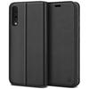 Samsung Galaxy A50/A30s Case - Without - Premium Leather - Flip Case - Card Holder - Black
