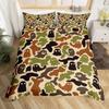 Halloween Duvet Cover Set Pillowcase Ghost Horror Bedding Set,Soft Comfortable Duvet Cover For Bedroom Decoration