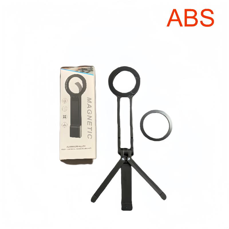 

1 Set Magnetic Cell Phones Tripod Mount Foldable Portable Phone Holder Stand
