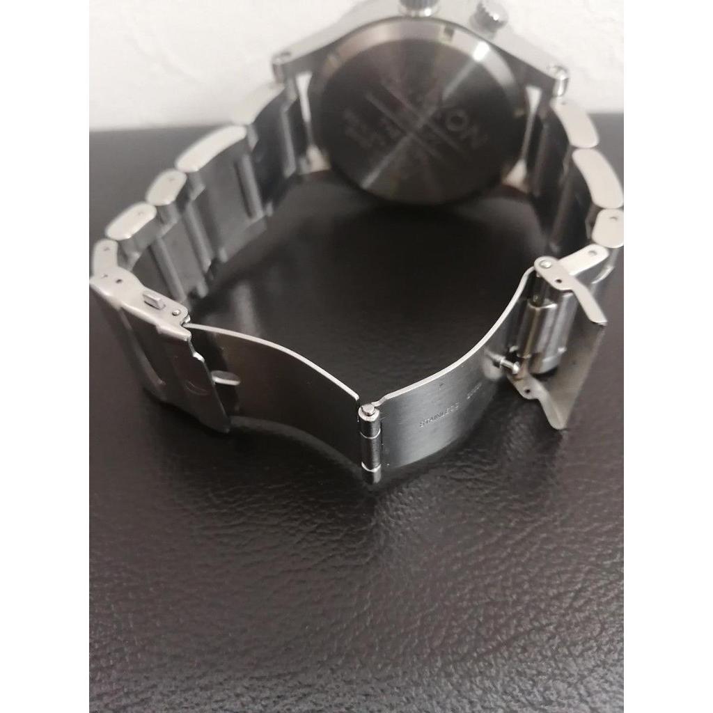 Used NIXON Watch A083-000 Silver Black