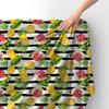 Royal Samt Stoff Polyester Zum Nähen - Motiv Orange Und Wassermelone