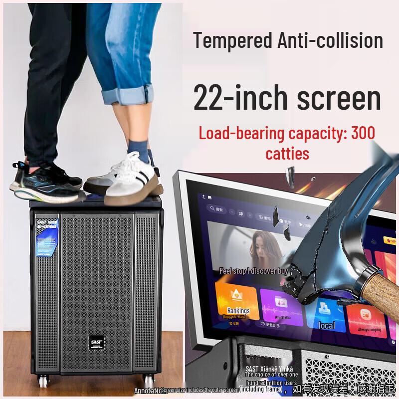 SAST SA-258MAX Portable Karaoke Speaker (CN version)