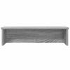 VidaXL Stackable Kitchen Shelves 2 Pcs Sonoma Grey 50x15x16 Cm, Kitchen Storage Shelf, Cabinet Organizer 860492
