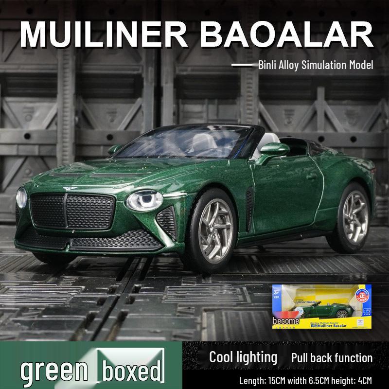 

Caipo 88741 Модель автомобиля-кабриолета из сплава - 2-дверный открытый суперкар, игрушка для детской коллекции, подарок