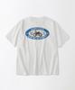 OUTSTANDING [Looney Tunes] Half Sleeve Tee(Daffy Duck)_Off White