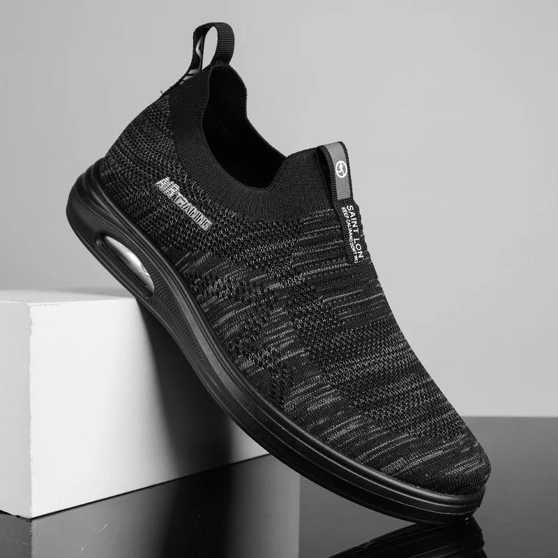 

Fashion Summer Shoes Men Casual Shoes Air Mesh outdoor Breathable Slip-on Man Flats Comfortable Sneakers Water Loafers Size 45 6.5