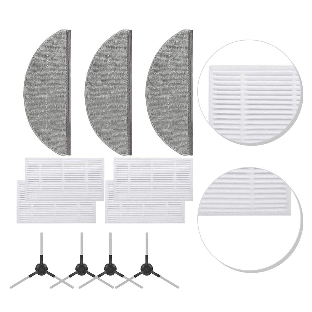 Accessories Kit Side Brush Filter Mop Cloth For Eitton For A6Pro For S6Pro For G6Pro H6Pro Robot Vacuum Cleaner Parts Replace