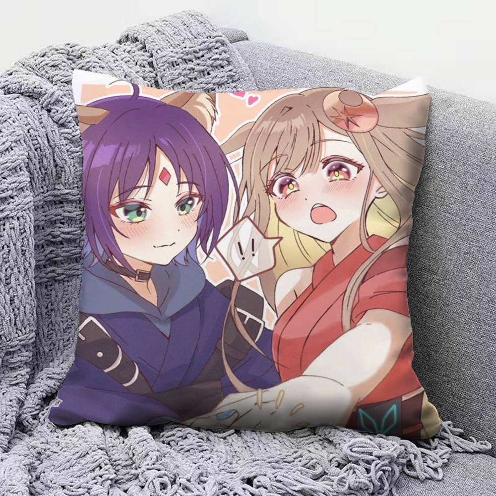 Princess kaguya AAnime Pillow Covers Home Sofa Cushion Covers and Aecorative Custom
