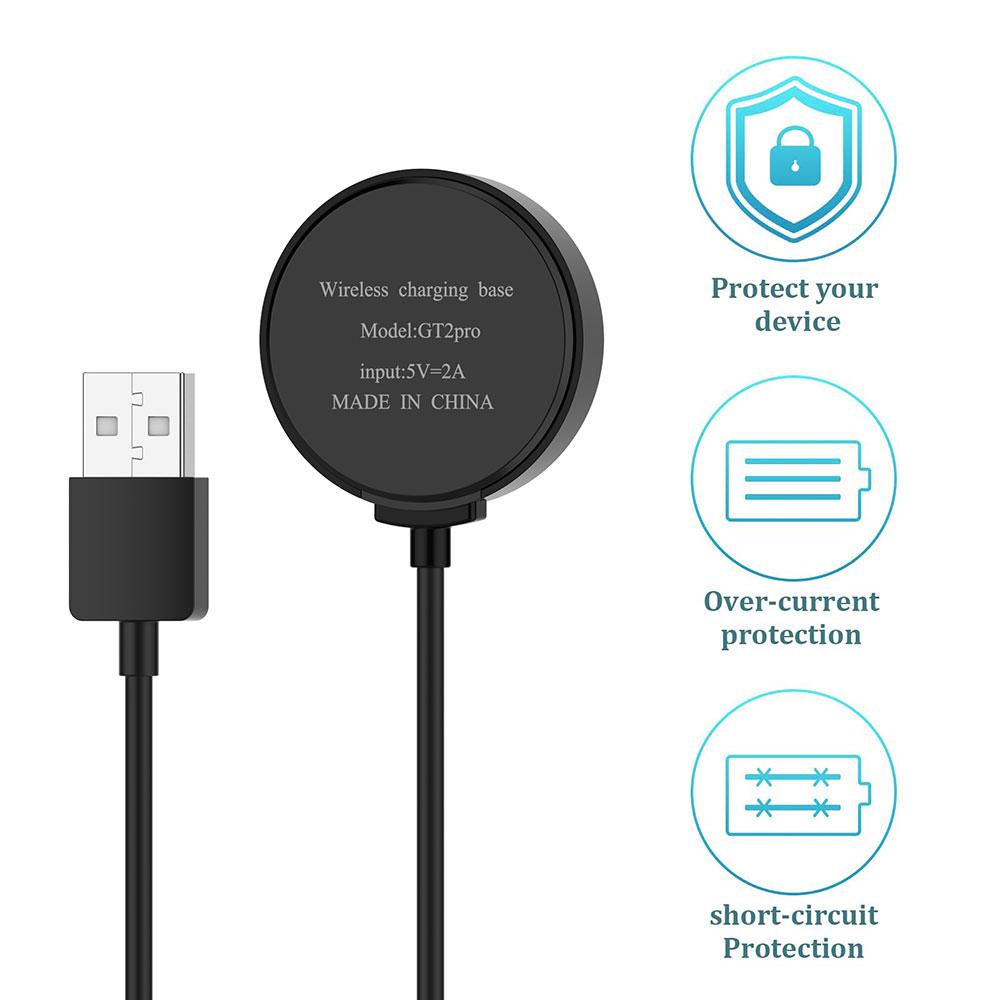 USB nabíječka pro Huawei Watch GT5 46mm 41mm/GT4 46mm 42mm GT 2e GT Runner Nabíjecí dokovací stanice pro Honor Magic Watch 4 Pro Nabíječka