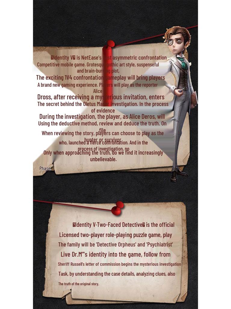 Identity V: Official Escape Board Game for 2-6 Players