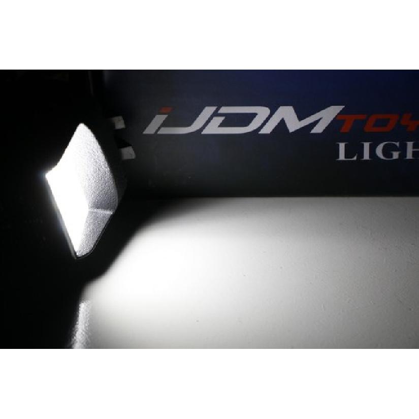 OE-Fit White Full LED License Plate Lights Kit For Nissan Frontier Titan Armada