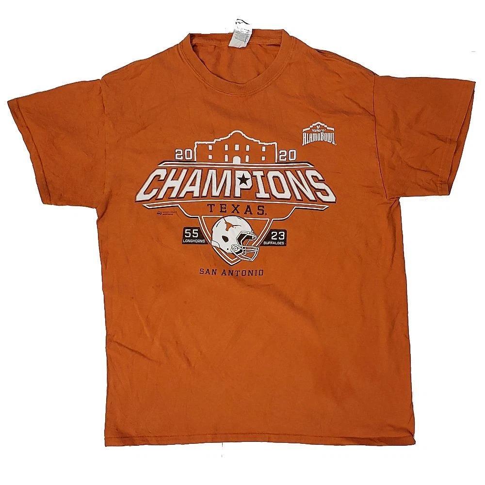 Texas Longhors Champions - Valero Alamo Bowl 2020 - Medium 150