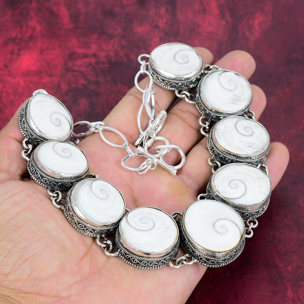 Shiva Eye 925 Solid Sterling Silver Bracelet & Necklace, Handmade Natural Jewelry Set For Her, Beauteous Gemstone Latest Design Jewelry For Women