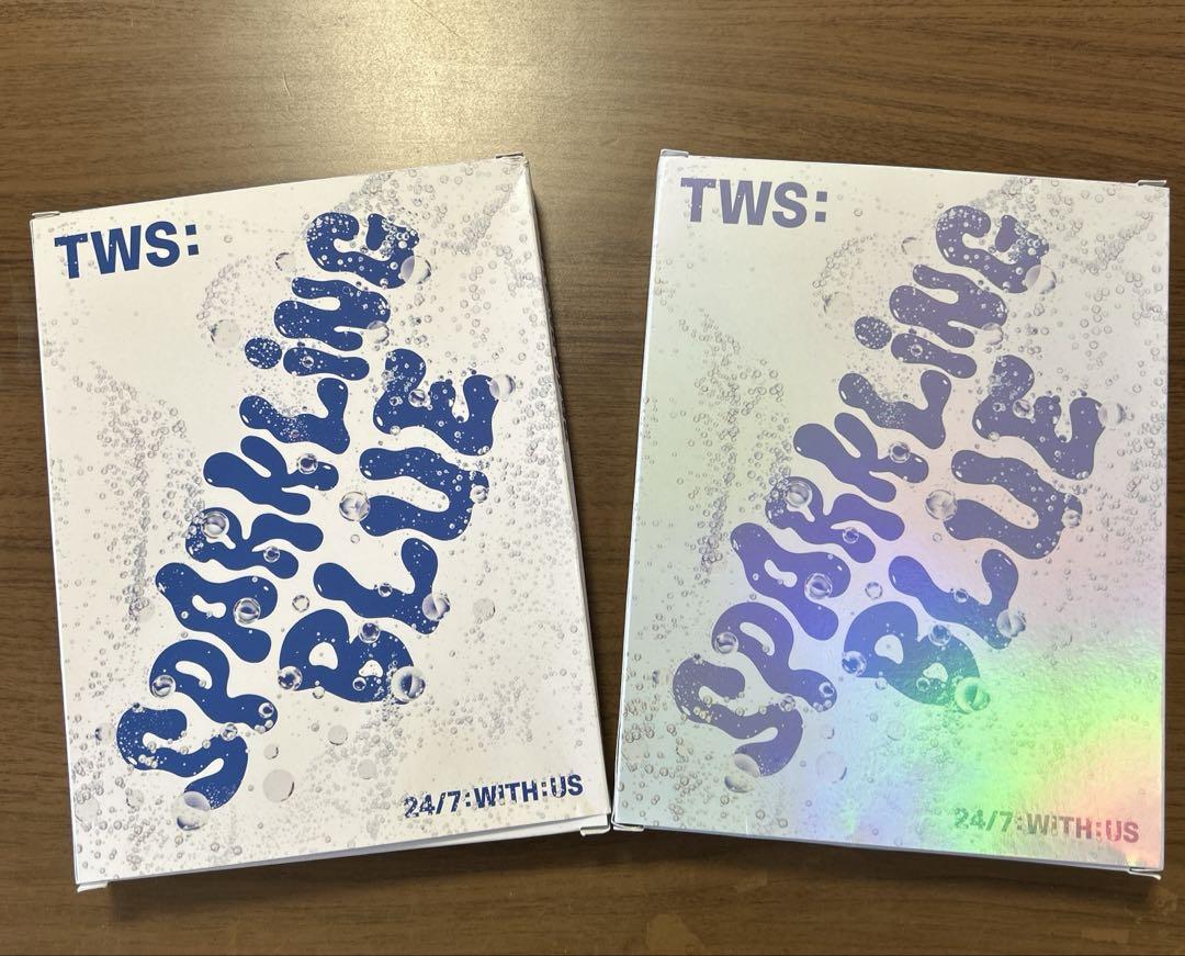 

[USED] TWS Album Sparkling Blue with Trading Card