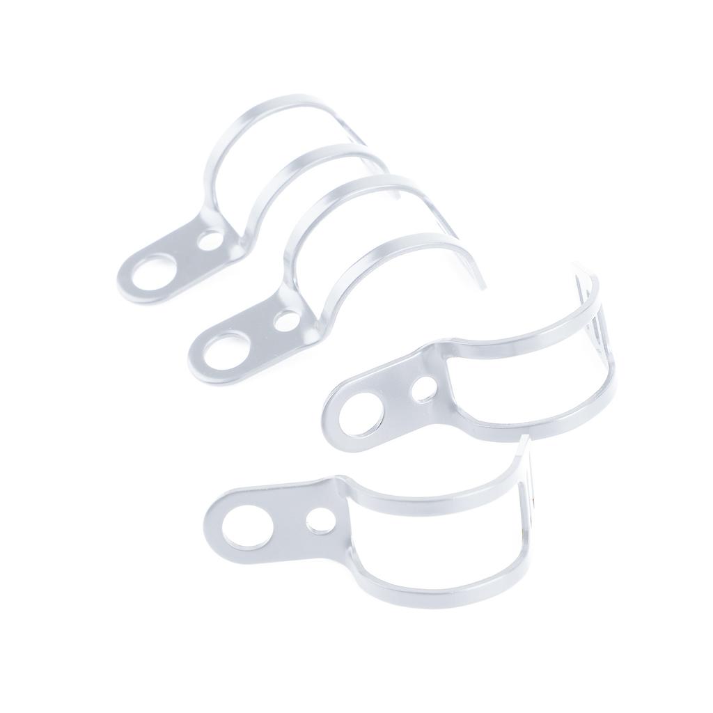 28mm-41mm Fork Chrome Headlight Mount Bracket Motorcycle Headlamp Holder Adapter