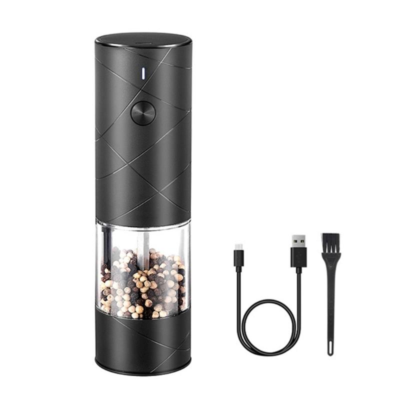 Rechargeable Cordless Grinding Machine For Coffee Bean Pepper Spices Mill Grinder with LED Light Home Kitchens Appliance