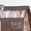 Clothes Dust Cover Nonwoven Dust Prevention Waterproof Transparent Window Design Hanging Garment