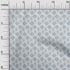 oneOone Bavlněná Flex Fabric Diamond Geometric Print Fabric By The Yard 40 Inch