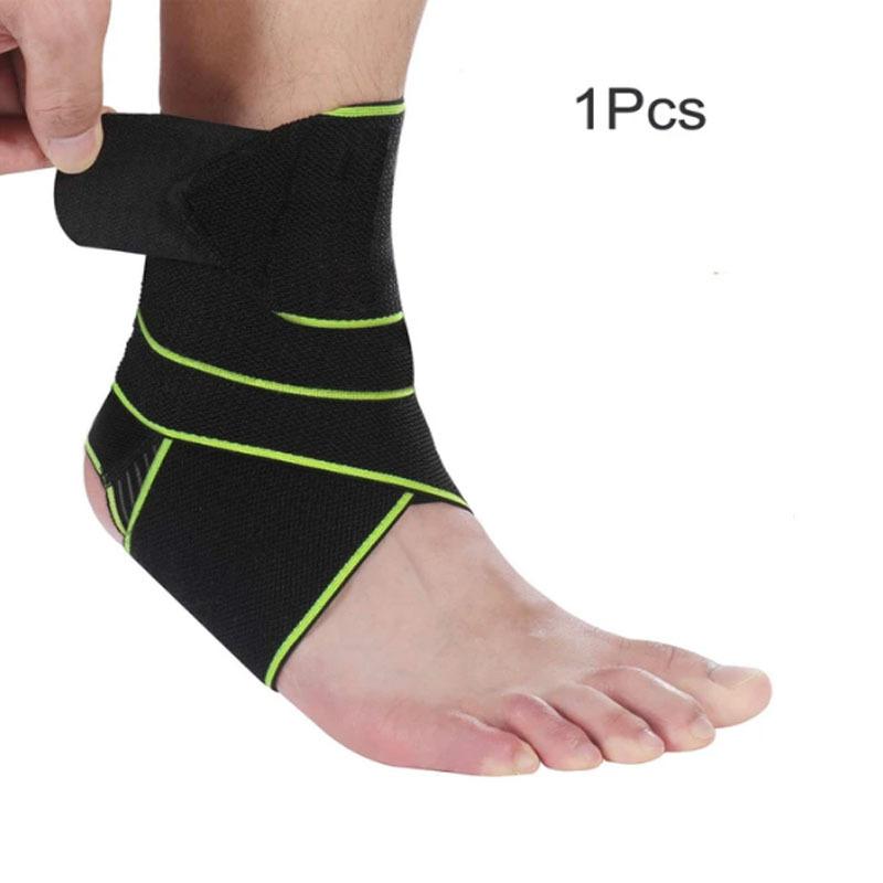 Ankle Protection Elastic Straps Sports Support Fixed Men Women Sprain Recovery Joint Anti-sprain Protective Gear