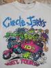 New Popular Circle Jerks White Tour T-Shirt Cotton Unisex Unisex T-Shirt