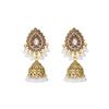 Bohemian Turquoise Tassel Pearl Bell Earrings