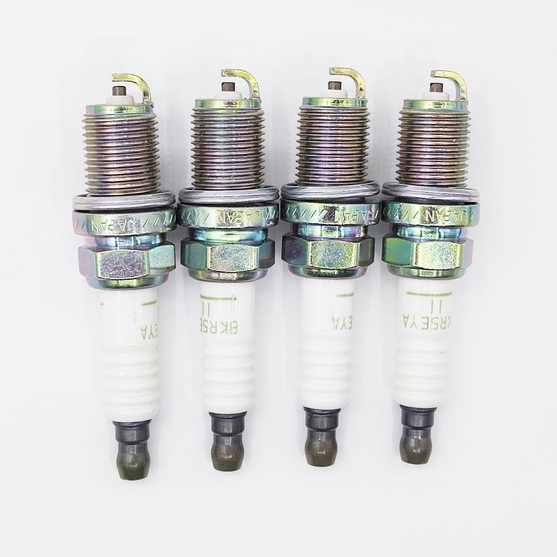 4pcs BKR5EYA-11 4194 Normal Spark Plug For Toyota Lexus GS SC Celica MR2 4Runner Matrix Previa BKR5EYA11 2526 5776