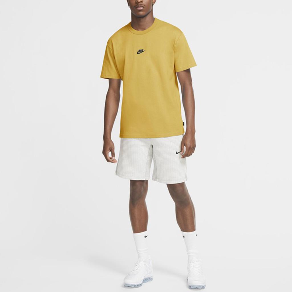 Nike Drop Shoulder Sleeve T-Shirt Men's Yellow DB3194-700