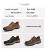 Men's Retro Leather Driving Shoes - Durable, Wear-Resistant Casual Footwear for Spring.