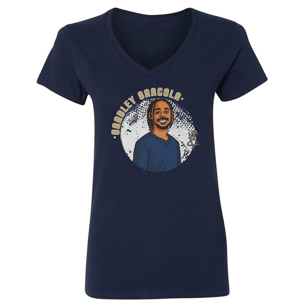 Barcola Paris Inspired Graphic - Dynamic Soccer Fans Ladies V-Neck Tshirt Unisex T-Shirt XXXXL