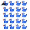Duck-themed Room Accents 20Pcs Mini Duck Glow-in-the-dark Resin Ornaments Adorable Realistic Figurines Sculptures for Garden Home Party Decoration