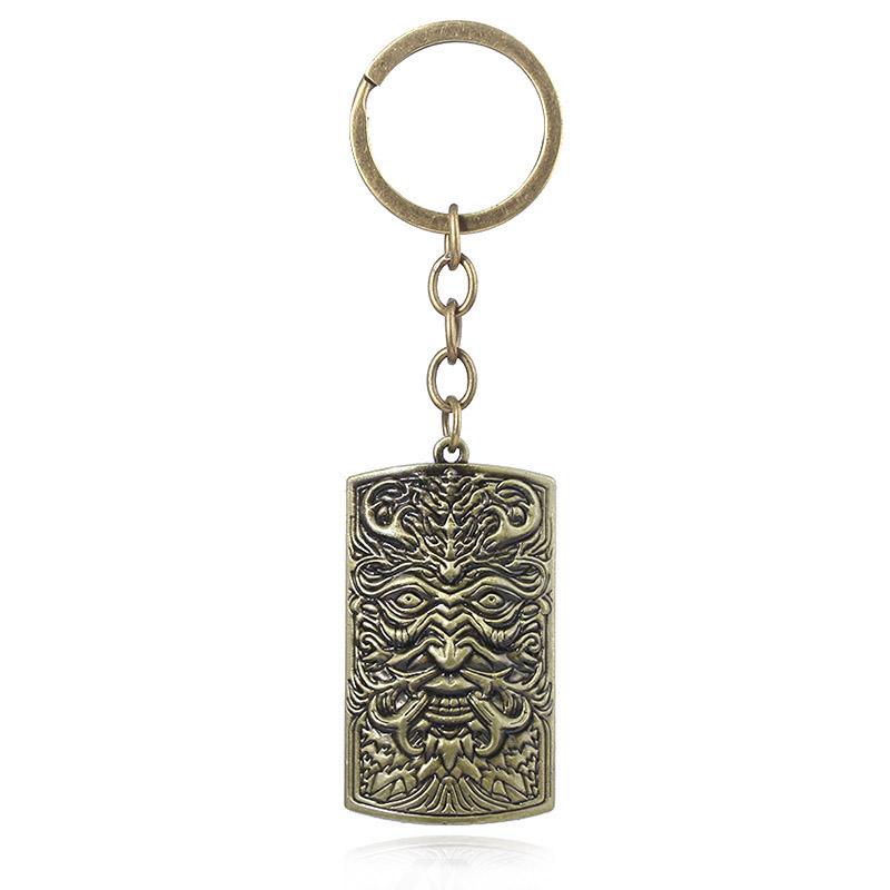 SG High Quality Dark Souls 3 Artorias Sword Keychains Pendants Abyss Walker Knights Sword Men Car Bag Keyring Cosplay Jewelry