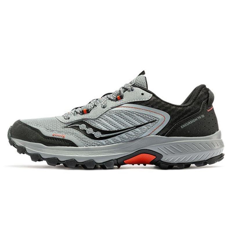 Saucony Excursion TR15 low-top trail running shoes grey orange S20668-21 42